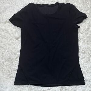 lululemon athletica Midnight Black Short Sleeve Tee